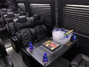 Luxury Mercedes Sprinter Inside