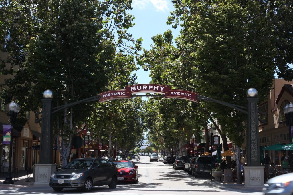 Murphy Street at downtown Sunnyvale.