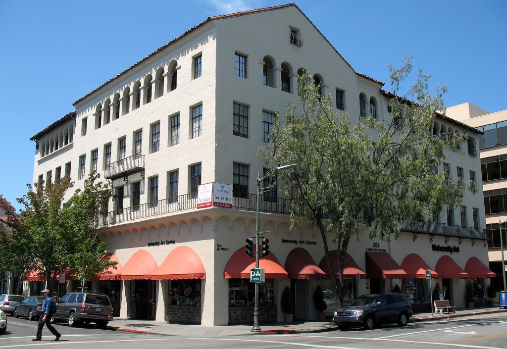 Ramona Street Architectural District, Hamilton Buildings (aka Medico-Dental Building), Palo Alto.
