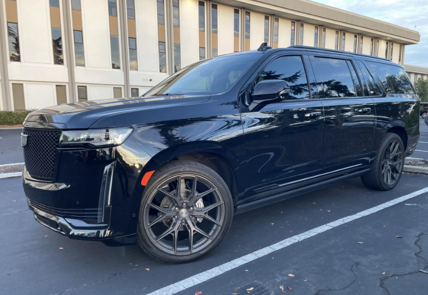 One of the luxury vehicles available for rent at Limo SF VIP.